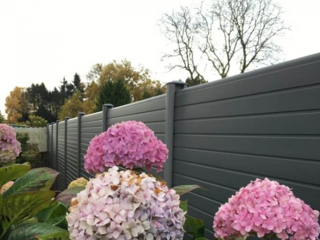 ECOfencing tuinscherm grijs